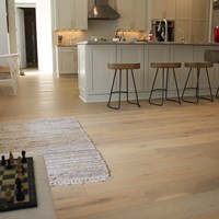 7 1/2" x 1/2" French Oak (Antique White) Prefinished Engineered Wood Floor by Hurst Hardwoods