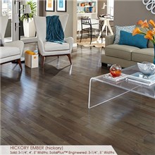 Somerset Character Collection Plank 3 1/4" Engineered Hickory Ember Wood Flooring