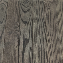 White Oak Carbon Wirebrushed Prefinished Solid Wood Flooring