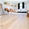 7 1/2" x 1/2" European French Oak Antique White Prefinished Engineered Wood Flooring at Discount Prices by Hurst Hardwoods