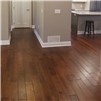 5" x 3/4" Hand Scraped Hickory Canyon Crest Prefinished Solid Hardwood Flooring Great Room Install