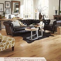 Somerset Character Collection Plank 3 1/4" Engineered Maple Pine Wood Flooring