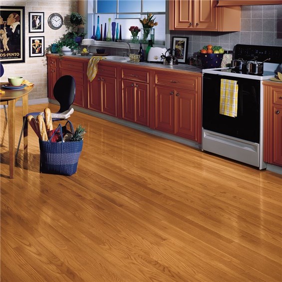 Bruce Dundee Strip Oak Butter Rum Hardwood Flooring at Discount Prices