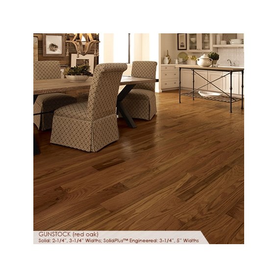 Somerset Classic Collection Strip 2 1/4&quot; Solid Gunstock Wood Flooring