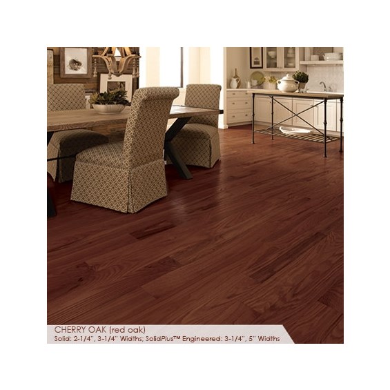 Somerset Classic Collection Strip 2 1/4&quot; Solid Cherry Oak Wood Flooring