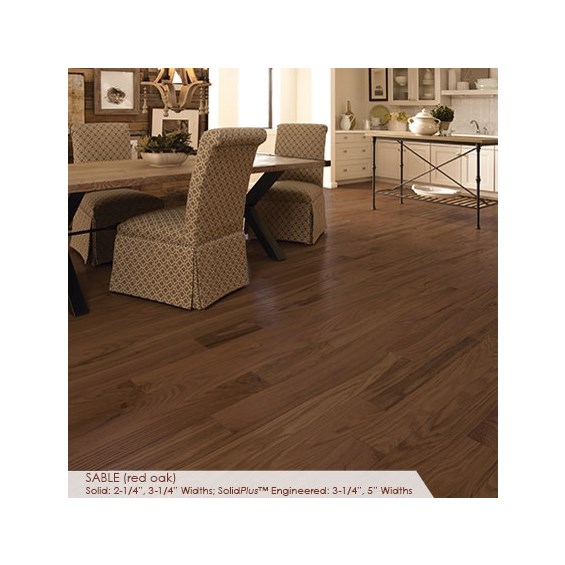 Somerset Classic Collection Strip 2 1/4&quot; Solid Sable Wood Flooring