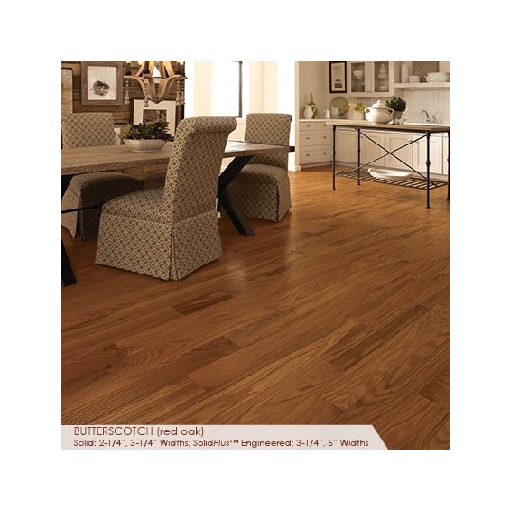 Somerset Classic Collection Strip 2 1/4&quot; Solid Butterscotch Wood Flooring