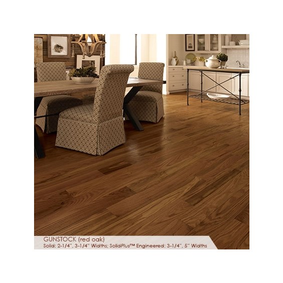 Somerset Classic Collection Strip 3 1/4&quot; Solid Gunstock Wood Flooring