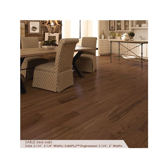 Somerset Classic Collection Strip 5&quot; Engineered Sable Wood Flooring