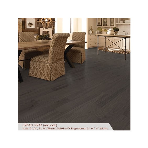 Somerset Classic Collection Strip 5&quot; Engineered Urban Gray Wood Flooring