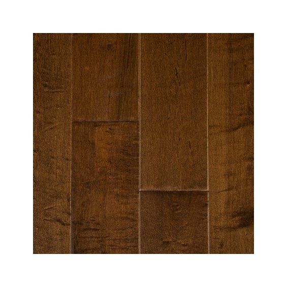 Garrison II Distressed 5&quot; Maple Latte Wood Flooring