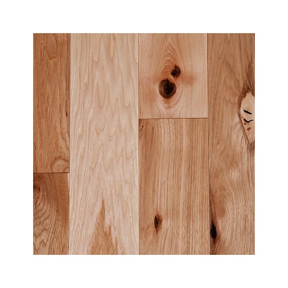 Garrison II Smooth 5&quot; Hickory Pecan Natural Wood Flooring