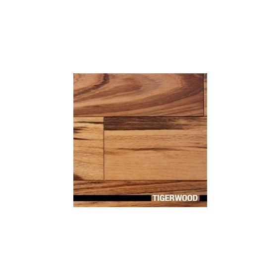 Ribadao Brazilian Species 5&quot; Prefinished Tigerwood Wood Flooring