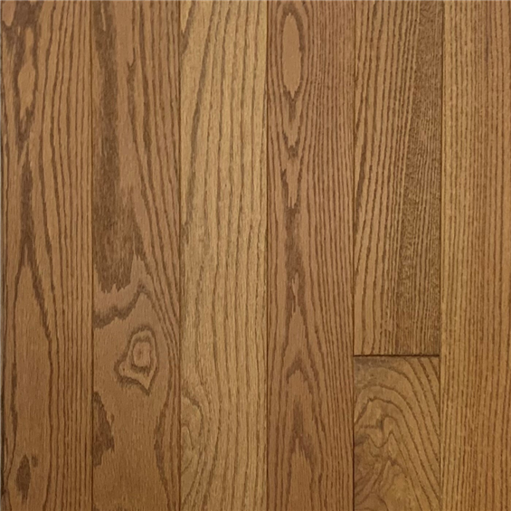 White Oak Copper Wirebrushed Prefinished Solid Wood Flooring