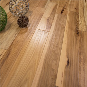 Discount 5" x 1/2" Hickory Character Hand Scraped 3mm Wear Layer  Prefinished Engineered Hardwood Flooring by Hurst Hardwoods | Hurst  Hardwoods