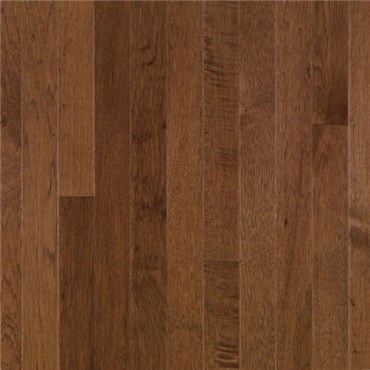 Bruce American Treasures Strip 2 1/4&quot; Hickory Plymouth Brown Wood Flooring