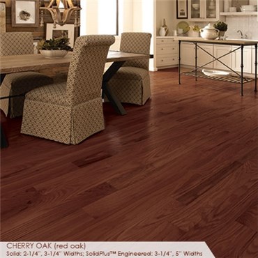 Somerset Classic Collection Strip 2 1/4&quot; Solid Cherry Oak Wood Flooring