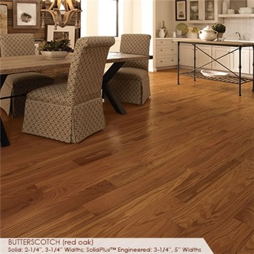Somerset Classic Collection Strip 2 1/4&quot; Solid Butterscotch Wood Flooring