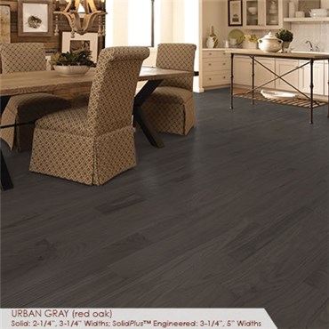 Somerset Classic Collection Strip 3 1/4&quot; Solid Urban Gray Wood Flooring