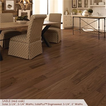 Somerset Classic Collection Strip 3 1/4&quot; Solid Sable Wood Flooring