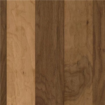 American Scrape 5 3/4&quot; Engineered Walnut Natural Wood Flooring