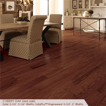 Somerset Classic Collection Strip 3 1/4&quot; Engineered Cherry Oak Wood Flooring