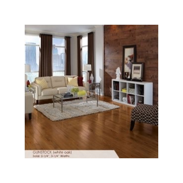 Somerset Color Collection Strip 2 1/4&quot; Solid Gunstock Wood Flooring