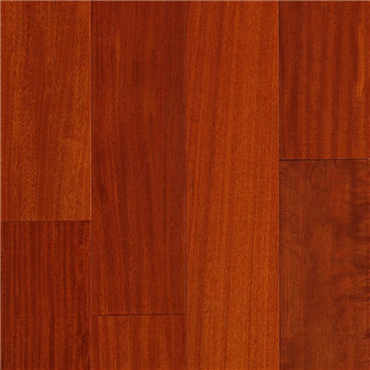 Ark Elegant Exotics Engineered 4 3/4&quot; Santos Mahogany Natural Wood Flooring on sale at the cheapest prices by Hurst Hardwoods