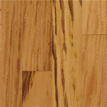 Ark Elegant Exotics Engineered 4 3/4&quot; Tigerwood Natural Wood Flooring on sale at the cheapest prices by Hurst Hardwoods