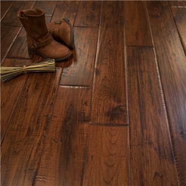 Canyon Crest Hand Scraped Hickory Character Prefinished Solid Wood Floors
