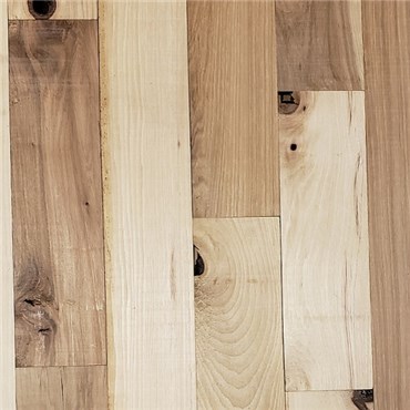 Hickory #3 Common Unfinished Solid Hardwood Flooring at cheap prices by Hurst Hardwoods