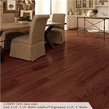 Somerset Classic Collection Strip 3 1/4" Solid Cherry Oak Wood Flooring
