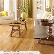 Somerset Character Collection Plank 3 1/4" Engineered White Oak Natural Wood Flooring