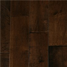 Garrison II Distressed 5" Maple Espresso Wood Flooring