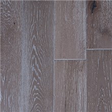 Garrison II Distressed 5" White Oak Grey Wired Wood Flooring