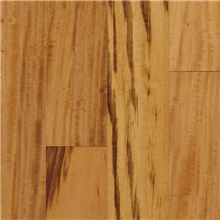 Ark Elegant Exotics Engineered 4 3/4" Tigerwood Natural Wood Flooring on sale at the cheapest prices by Hurst Hardwoods