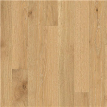 White Oak Wirebrushed Essence Prefinished Solid Wood Flooring by Mohawk Allen & Roth