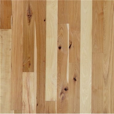 5 X 3 4 Hickory Character Unfinished, Select Grade Hickory Hardwood Flooring