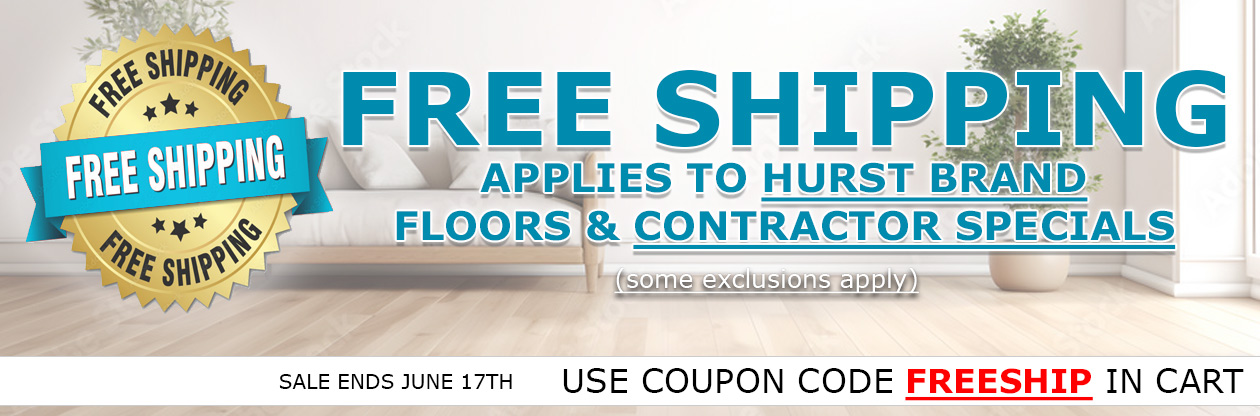 Free Shipping on Hurst Brand Flooring & Contractor Specials Flooring
