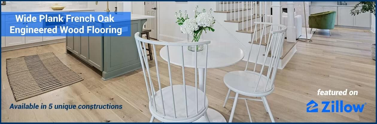 Prefinished European French Oak Hardwood Flooring