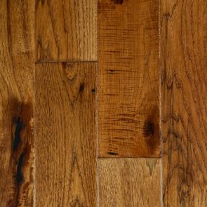 Garrison II Distressed 5" Hickory Pecan Sierra