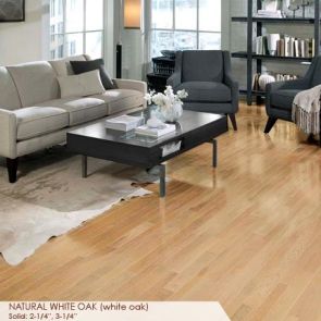 Somerset Homestyle Collection 2 1/4" Solid Natural White Oak