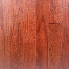 2 1/4" x 3/4" Oak Cherry Prefinished Solid