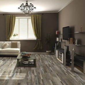 Global GEM Farmstead Reclaimed Oak Bartlett Waterproof SPC Vinyl Flooring