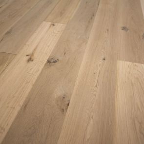 7" x 5/8" White Oak Character LIVE SAWN (European Style) 2' to 12' Unfinished Engineered