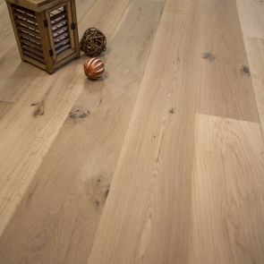 7 1/2" x 5/8" European French Oak Unfinished (SQUARE EDGE)