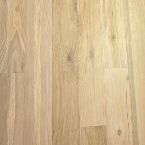 5" x 1/2" White Oak Euro Crafted #1 Common Sliced 3.2mm Wear Layer