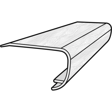 COREtec Plus Enhanced XL Stair Cap
