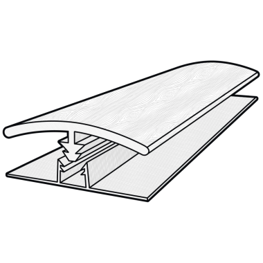 COREtec Plus Premium T-Molding