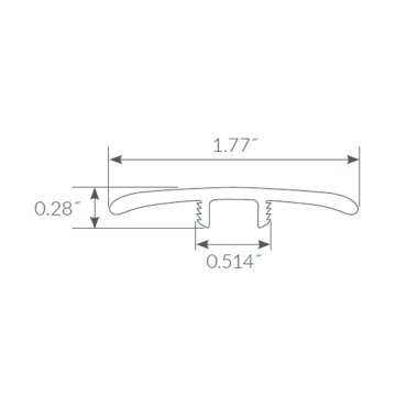 Mannington Adura Flex Graffiti T-Molding